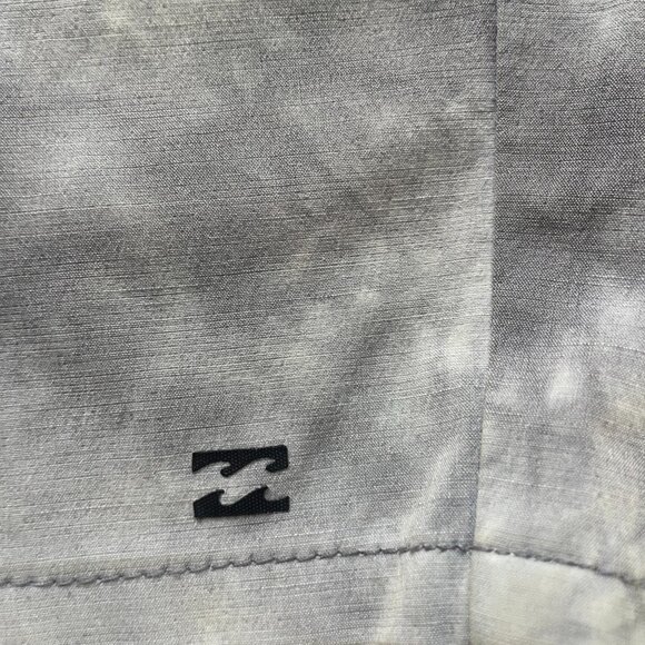 Billabong New Order Submersible Hybrid Shorts – Men’s 34 | Gray & White Tie-Dye - Picture 4 of 4